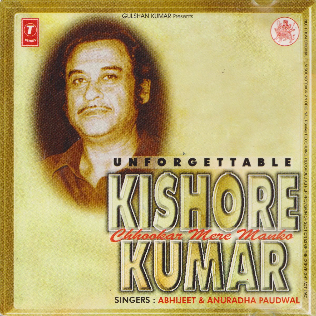 Abhijeet and Anuradha Paudwal Unforgettable Kishore Kumar